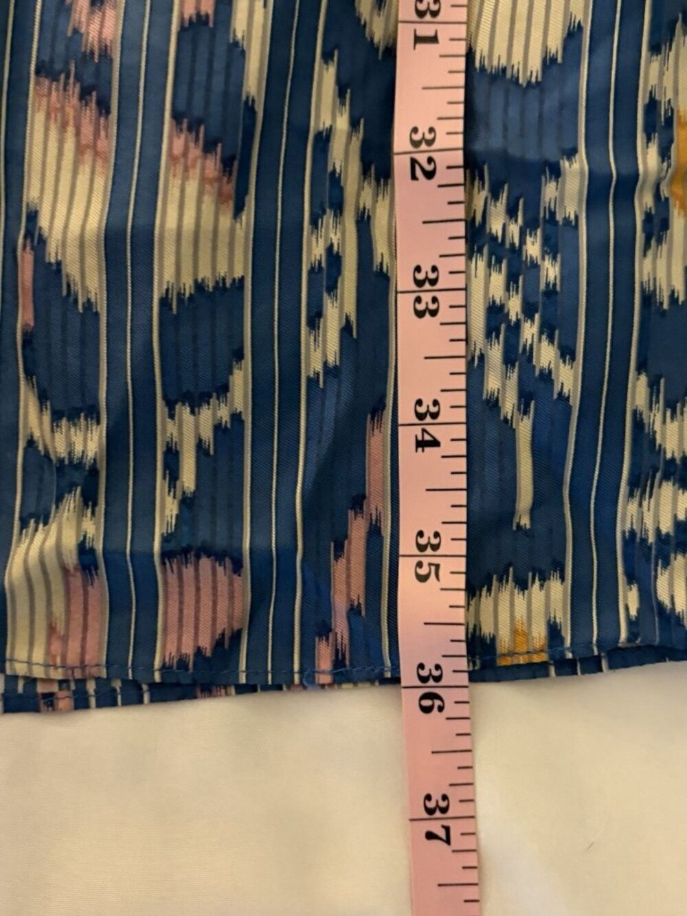 Lauren Moffatt Women’s Blue Sleeveless 100% Silk Mini Dress Size 0 - Picture 8 of 9